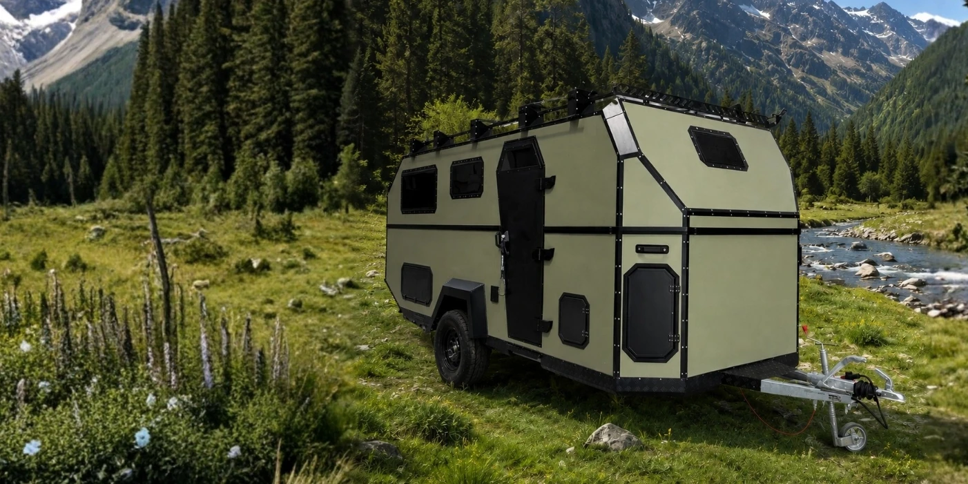 Camppass HKN650 auf einer alpinen Wiese